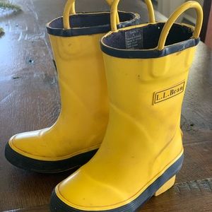 LL Bean Toddler Rain Boots / Puddle Stompers